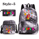 thumbnail image 1 of Cartoon Manana Sera Bonito 3 Piece Backpack Boys Women's Cute Rucksack Shoulder Bag Pencil Bag Teenage School Bag, 1 of 3