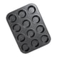 thumbnail image 2 of Molde Para Muffins, 12 Cavidades, Cupcakes Caseros, Molde Para Muffins Para Postres, Fiestas Navideñas, Negro, 2 of 3