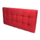 thumbnail image 2 of Respaldo Alicante Felpa Rojo 2 Plazas 70x151x8 Cm, 2 of 2