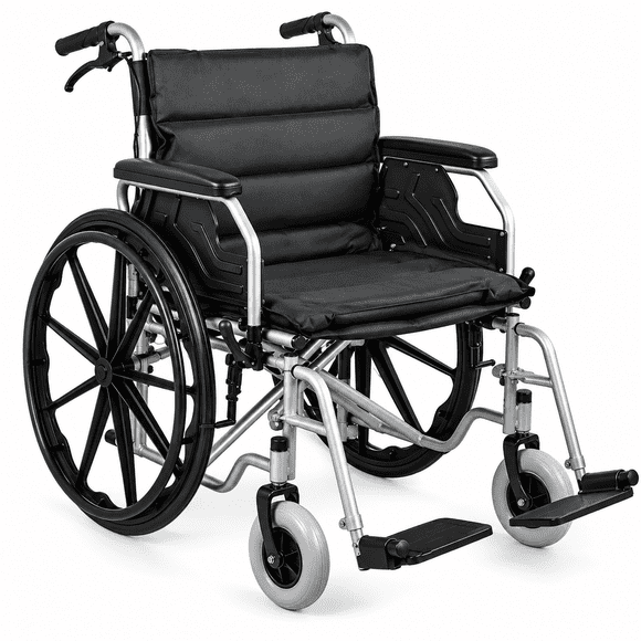 Silla De Ruedas Para Obesos 150kg Reforzada Doble Soporte