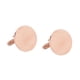 thumbnail image 2 of Gemelos Para Hombre, 2 Uds., Accesorio Para Camisa De Boda, Gemelos Para Camisa De Negocios, Oro Rosa, 2 of 3