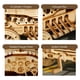 thumbnail image 3 of Puzzle de madera 3D ROKR Mechanical Car Model Grand Prix 1:16, 3 of 6