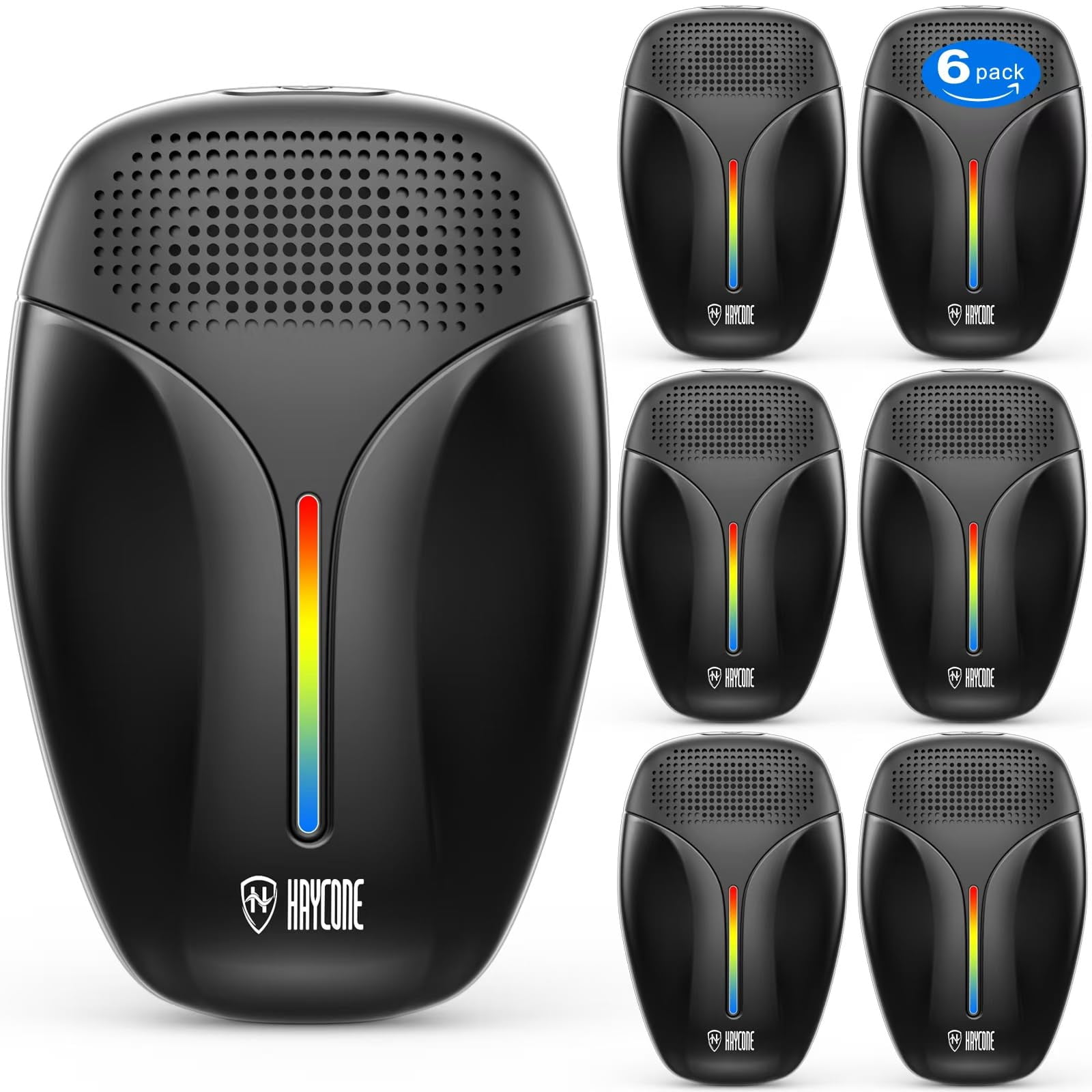 Repelente Ultrasónico Haycone Mejorado Para Cucarachas, Roedores Y Mosquitos