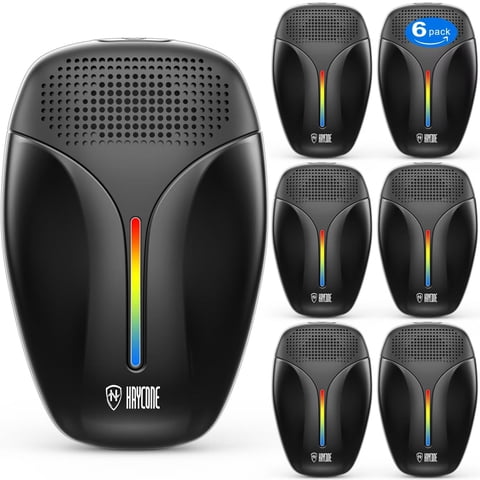 Repelente Ultrasónico Haycone Mejorado Para Cucarachas, Roedores Y Mosquitos