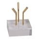 thumbnail image 4 of Caballete Soporte Estante Soporte Minerales Ágata Bola De Cristal Soporte De Exhibición Acrílico S, 4 of 5