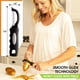 thumbnail image 4 of Pelador de verduras Spring Chef Premium, giratorio, de acero inoxidable, 4 of 8