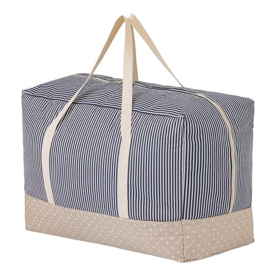 Regalwoven 1 Paquete De Almacenamiento De Ropa, Bolsa De Almacenamiento, Bolsa De Mudanza Para Organizar Edredones, Organizador De Armario Y Almacenamiento Con Asas Azul Claro 16.9*13.8*7.9in