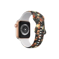 Genérico - Correa Diseño Compatible Iwatch Apple Watch 42/44/45Mm Rosa Roja