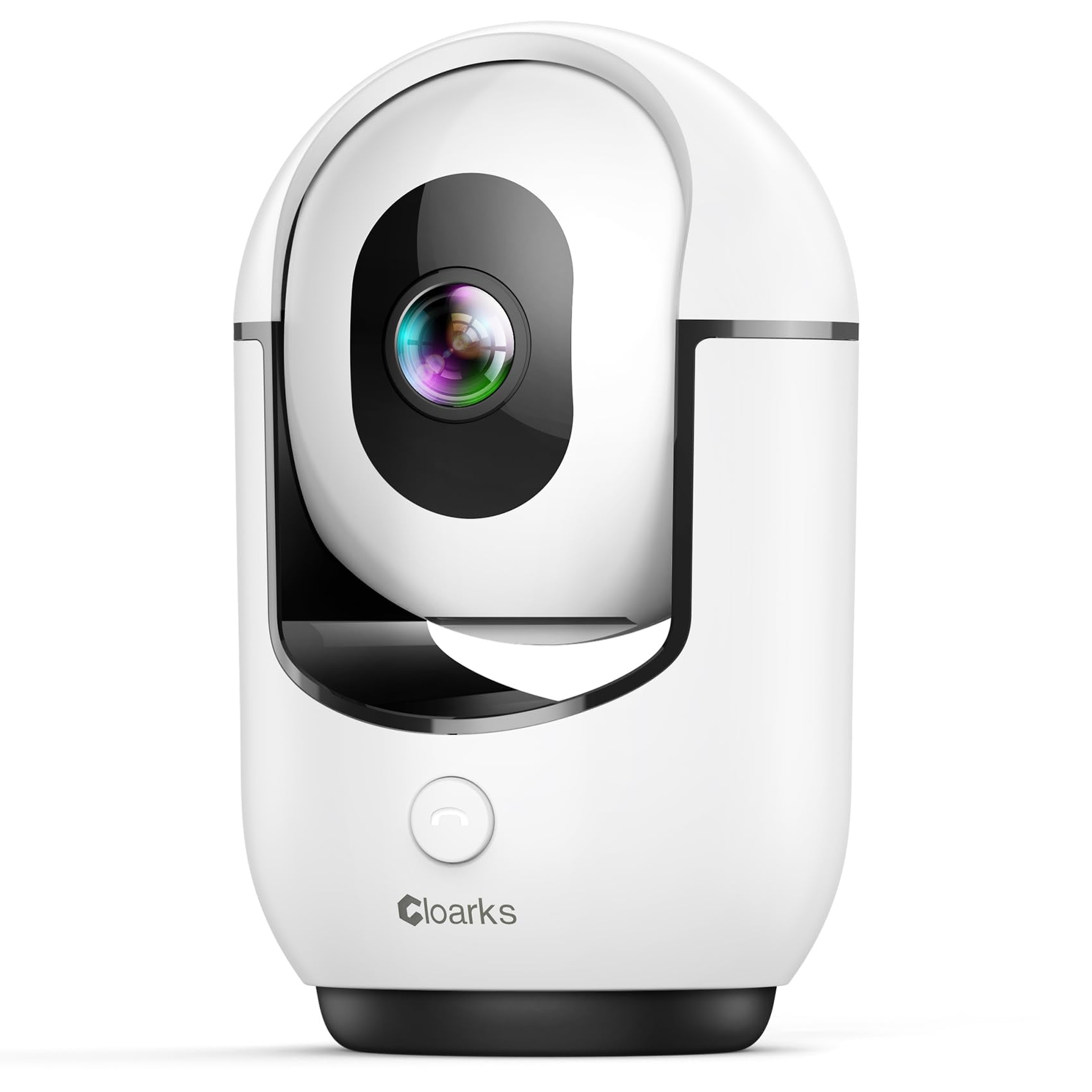 Cámara De Seguridad Cloarks 2k Con Giro E Inclinación Y Wifi Con Detección De Movimiento Por Ia