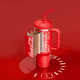 thumbnail image 3 of COCA COLA Germ Termo Cool Tumbler Mug Vaso 1200ML Frío O Caliente Vaso Térmico Rojo, 3 of 6