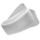 thumbnail image 3 of crinolina caballo pelo trenza diy artesanía para fascinators sombrero de sombrerería trim blanco, 3 of 3