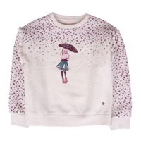 Polerón Niña Crema Pillin