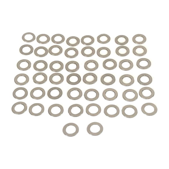 Arandelas WKOOA 3x5x0.2 mm Acero Inoxidable - Pack de 50