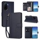 thumbnail image 2 of Funda Cartera Trébol para Xiaomi Poco M7 4G con Ranuras Tarjetas y Carga Inalámbrica Azul oscuro, 2 of 6