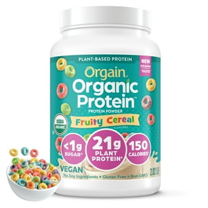 Protein Powder Orgain Orgain, Cereal Afrutado Vegano Orgánico, 920 G
