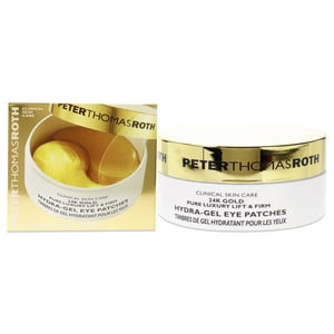Peter Thomas Roth - Parches Para Ojos De Hidra-Gel Firme Y Elevador De Lujo Puro De Oro De 24 Quilates De Para Mujeres - Parches De 60 Pzas