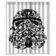 thumbnail image 1 of Cortina de ducha floral de Star Wars Stormtrooper, juego de cortina de baño con ganchos, tamaño 60 x 72 pulgadas, 1 of 3