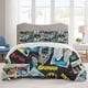 thumbnail image 1 of Batman Bedding Sets Cartoon Duvet Cover Lightweight 3 Piece Bet Sets for Kids Boys Girls, 1 of 5