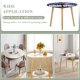 thumbnail image 3 of John Wick-theme Fitted Round Tablecloths Elastic Edged Table Covers Waterproof Table Cloth for Kitchen Holiday Party Tables Decor 150cm, 3 of 6