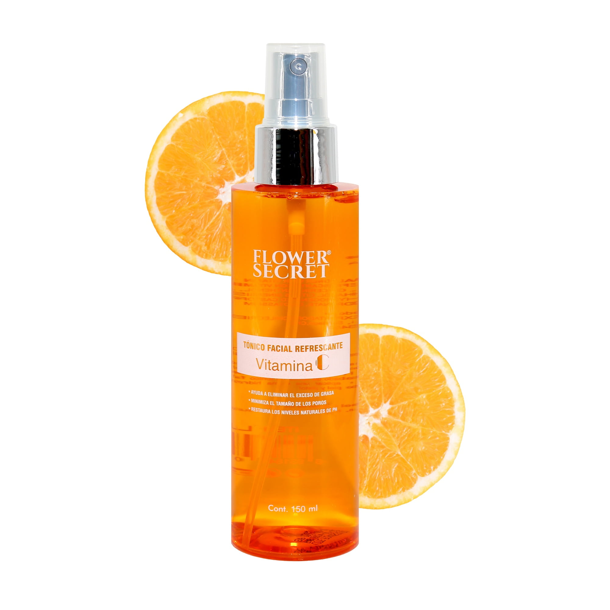 Flower Secret - Tónico Facial Refrescante Con Vitamina C