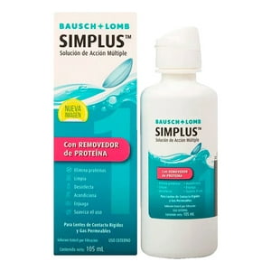 Vision Care - Simplus Solución 105Ml Rígidos Y Gas Permeables