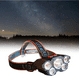 thumbnail image 3 of Linterna Frontal 5 Led Impermeable Recargable Por Usb Luz De Blanco Frío Negro, 3 of 3