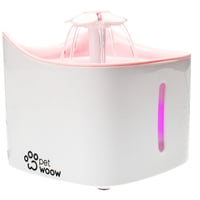 Petwoow - Dispensador Agua Mascotas 2L Rosado
