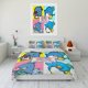 thumbnail image 1 of v2545 Bed Sheets Tuxedo Sam Printed Bedding Set Cartoon Anime Duvet Cover Comforter Cover Boys Girls Children Adults Twin King 3-Piece Bedding Set (1 Duvet Cover + 2 Pillow Shams) Bed Sheets ju2545, 1 of 5