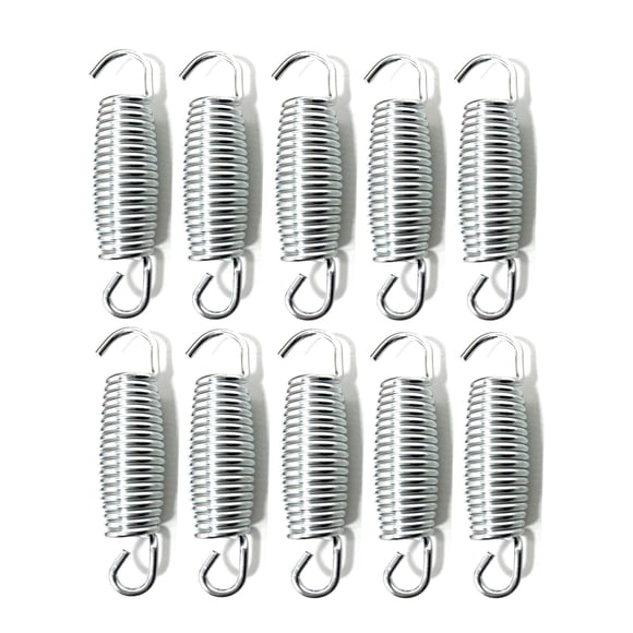Resortes para trampolín BEITESI 10 cm paquete de 10 (67 g)