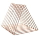 thumbnail image 5 of Estantería minimalista moderna con soporte para libros de escritorio de metal para oficina en casa de oro rosa, 5 of 5