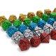 thumbnail image 3 of Juego de dados PUGED DND 35 Polyhedral con bolsas y bandeja para D&D RPG, 3 of 8