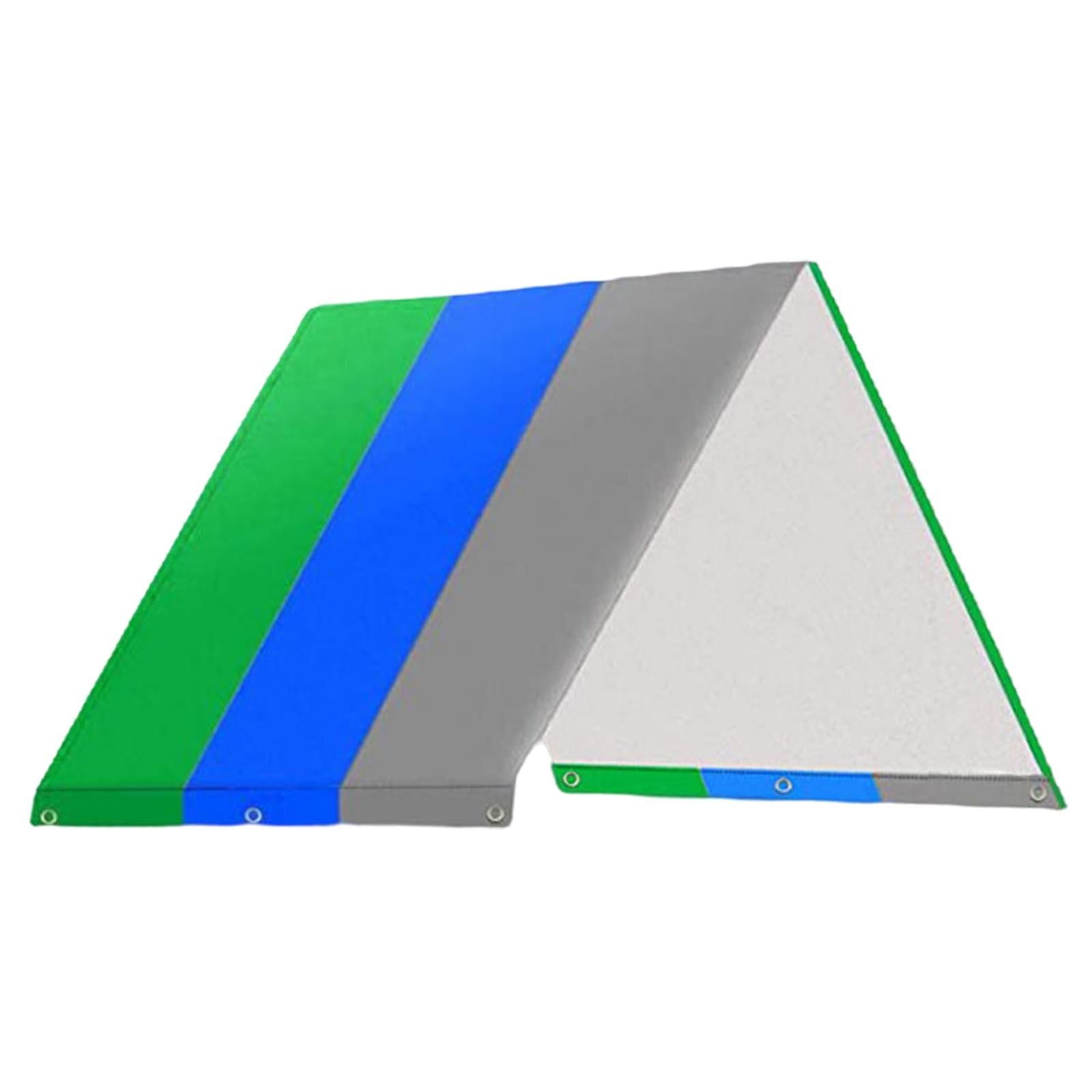 Magideal - De Columpios Lona De Repuesto, Protección Solar Parasol Cubierta Para Lluvia Protección Parasol Toldo De Tejado De Tejado Patio De , Gris Verde Azul Gris