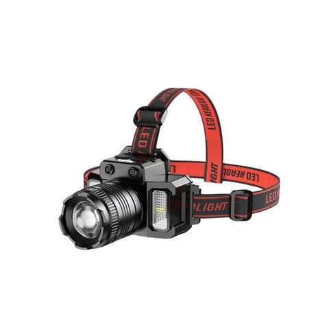 Babyluna - Linterna Frontal Luz Led Camping Cabeza Recargable Usb