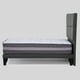 thumbnail image 4 of Cama Europea Valencia P + Respaldo Atenas 1 PL Felpa Negro, 4 of 6