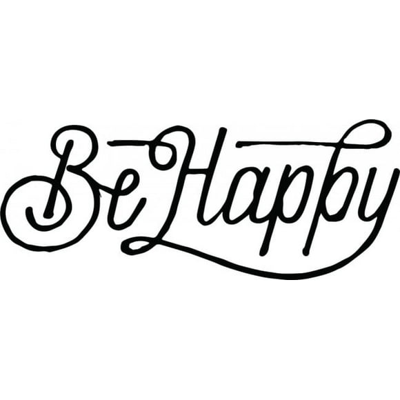 Decomural Be Happy Inspirational WS-46402