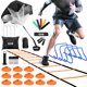 thumbnail image 1 of Set de equipo de entrenamiento GHB Agility Ladder con vallas y más, 1 of 9