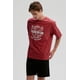 thumbnail image 2 of Polera Hombre Print Central Rojo, 2 of 4