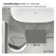 thumbnail image 2 of Salida De Baño Diatomita 40x60 Cm Antideslizante Gris #7, 2 of 3