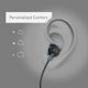 thumbnail image 3 of Auriculares con cable Panasonic RP-HJE120-S de 3,5 mm, color plateado, 3 of 8