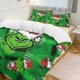 thumbnail image 2 of Merry Christmas Grinch 3 Pieces Duvet Cover Set Full Size Super Soft Fade Resistant Microfiber, 2 of 4