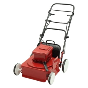 Magideal - Cortacésped Eléctrico En Miniatura Para Casa De Muñecas, Juguetes Educativos, Cortacésped Eléctrico De Hierro, Mini Cortacésped Rojo A Prueba De Herru