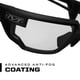 thumbnail image 4 of Gafas de Seguridad Mechanix Wear Type-X Transparente Antivaho Paquete de 2, 4 of 8