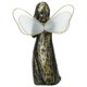 thumbnail image 3 of Estatua De ángel De Resina Hada Pintada Sala De Estar Adornos De Dormitorio Escultura ángel Chica 1 Negro, 3 of 5
