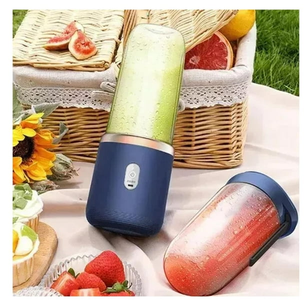 Licuadora De Vasos Portatil Recargable USB C 400ml 40W Lider