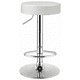 thumbnail image 1 of Taburete Piso Bar Altura Regulable Blanco, 1 of 5