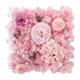 thumbnail image 1 of Panel Floral De Seda DIY Telón De Fondo De Flores Rosas Para Ceremonia Vacaciones Al Aire Libre Rosa, 1 of 5