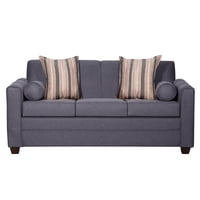 Ruzam Mobel - Sofá 3 Cuerpos Lulu Gris