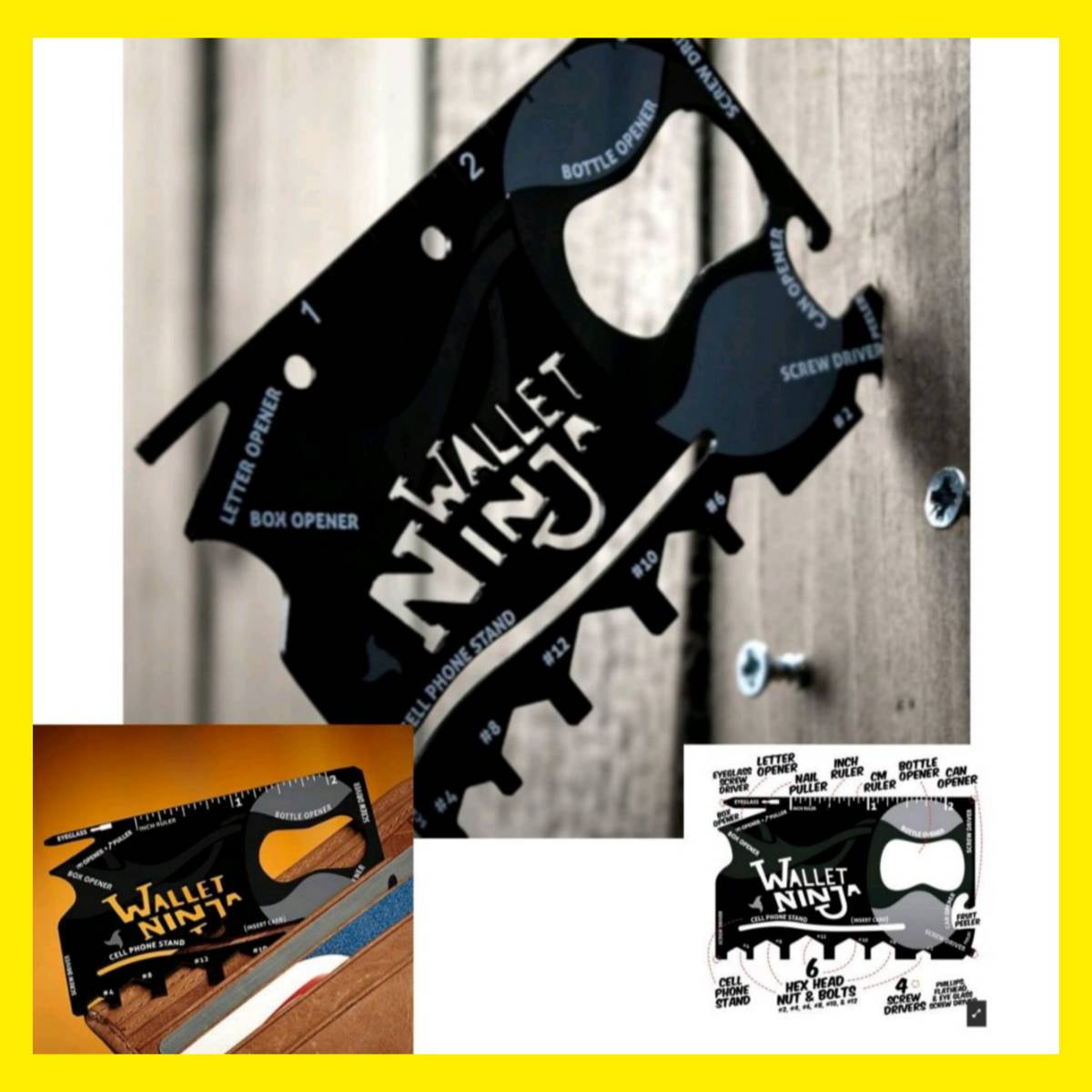 Mundo Eve - Tarjeta Ninja Multifunción