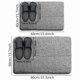 thumbnail image 4 of suxuMhao Tapetes de Baño, Tapete de Baño Rosa Suave Absorbente Antideslizante, 19.7 X 31.5 Inch Paquete de 2, Tapete de Piso de Poliéster Lavable, Tapete de Decoración Práctica para el Hogar para, 4 of 4