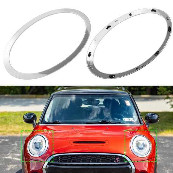 Anillo de acabado para faros Abodvu para MINI Cooper F55 2014-2021